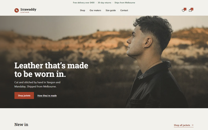 Australian design home page